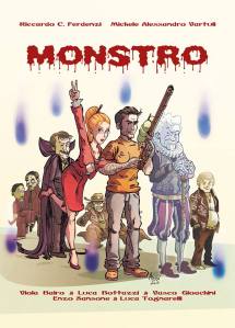La front-cover ufficiale di "MONSTRO", a cura di Alessandro Alessi Anghini
