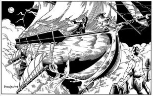 Monstro - miniflyer Vascello