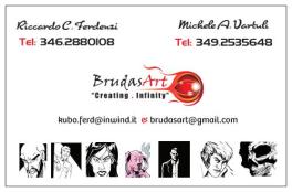 BrudasArt - II. Bigliettini Design Back
